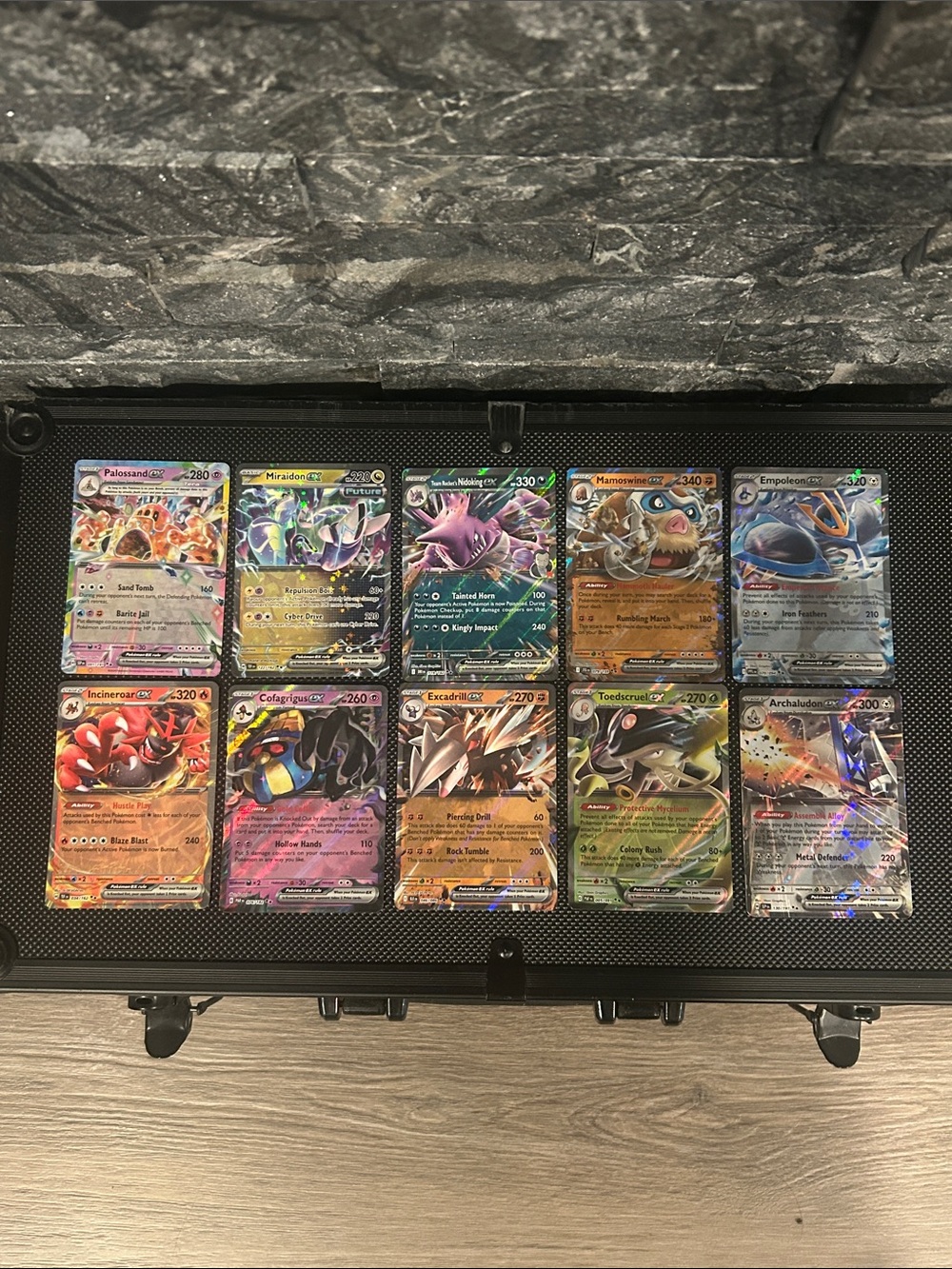 Pokemon TCG Lot of 10 EX Rare Holo Cards from Random Sets M/NM